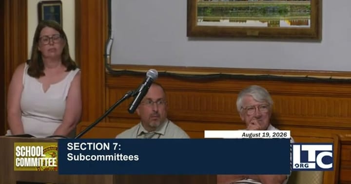 From the School Committee